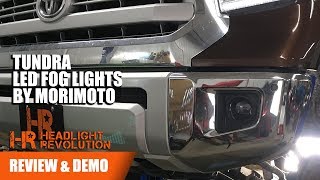 Morimoto XB LED Fog Light Toyota Tundra Review and Demo  Headlight Revolution [upl. by Socem]