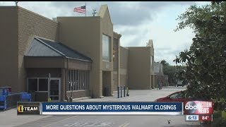 More questions about mysterious Walmart closings [upl. by Lain]