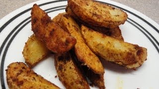 Easy Oven Fried Potatoes [upl. by Armanda]