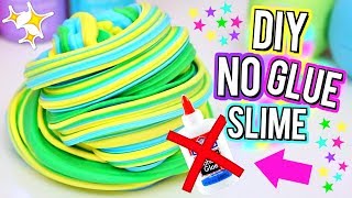 DIY Fluffy Slime WITHOUT GLUE How To Make The BEST SLIME with NO GLUE [upl. by Anilemrac]