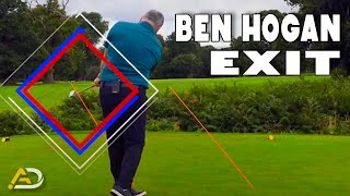 Why To Exit And Release Left In The Golf Swing Like Ben Hogan And The Pros [upl. by Bloomer414]