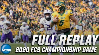 North Dakota State vs James Madison 2020 FCS championship game  FULL REPLAY [upl. by Nosyrb]