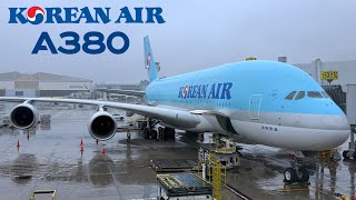 🇺🇸 Los Angeles LAX to Seoul ICN 🇰🇷 Korean Air Airbus A380  FULL FLIGHT REPORT Polar route [upl. by Socrates901]