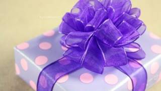 Moño Pom Pom  Puffy  How to Gift Bows [upl. by Yeneffit]