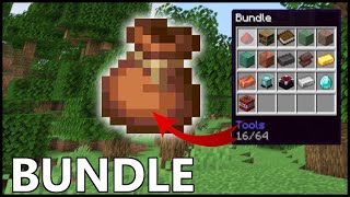 How To Use A BUNDLE In Minecraft [upl. by Ane]