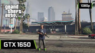 GTX 1650 GTA 5  All Settings Tested 1080p [upl. by Nulubez488]