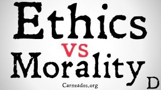 Ethics vs Morality Philosophical Distinctions [upl. by Hochman]