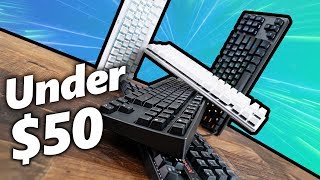 5 Mechanical Gaming Keyboards Under 50 [upl. by Brody]