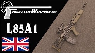 Enfield L85A1 Perhaps the Worst Modern Military Rifle [upl. by Anorahs]