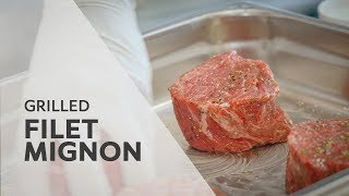 Howto grill a perfect Filet Mignon with Recipe  RATIONAL SelfCookingCenter [upl. by Jewelle541]