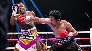 Pacquiao vs Broner FULL FIGHT January 19 2019  PBC on Showtime [upl. by Tiossem935]