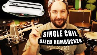 DiMarzio Pro Track  The Best Single Coil Sized Humbucker DP188 Stratocaster Pickup Demo and Review [upl. by Llessur]