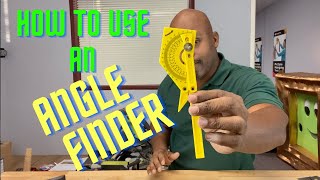 HOW TO USE AN ANGLE FINDER [upl. by Etiuqram]