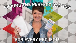 Picking the Perfect Batting for Every Project [upl. by Nahgrom]