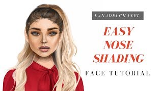 EASY NOSE SHADING  Stardoll Face Tutorial  LanaDelChanel [upl. by Llekcir670]