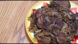 Liver amp Onions  Beef Liver Recipes  How to Make Liver amp Onions  Youtube [upl. by Nadler]