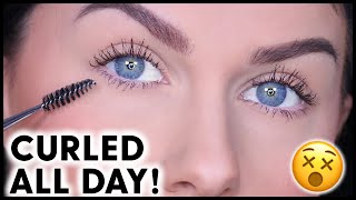 HOW TO KEEP STRAIGHT LASHES CURLED ALL DAY [upl. by Roi]