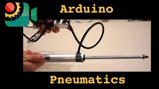 Control Pneumatic Cylinder with Arduino [upl. by Anayrb]