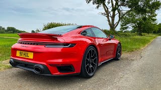 NEW Porsche 911 Turbo S 992  FIRST DRIVE REVIEW [upl. by Defant]