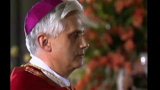 Joseph Ratzinger viene ordinato vescovonominato cardinale e dona lanello alla Vergine di Altötting [upl. by Eniar]