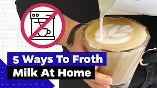 How To Froth Milk At Home Best Milk Frothers Review [upl. by Dur]