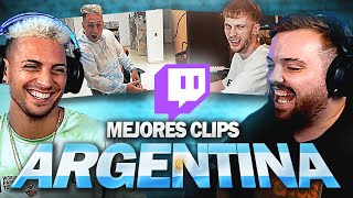 IBAI REACCIONA a los MEJORES CLIPS de ARGENTINA  CON COSCU Y THEGREFG [upl. by Tilly]