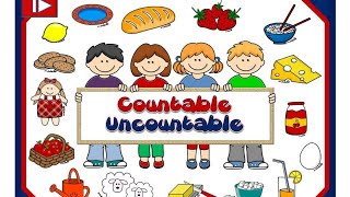 Countable and Uncountable Nouns Song [upl. by Notniuqal]