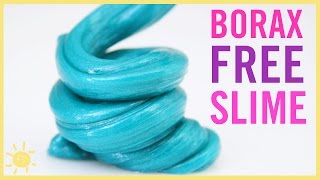 BEST Kid Friendly Slime NO Borax [upl. by Coop]