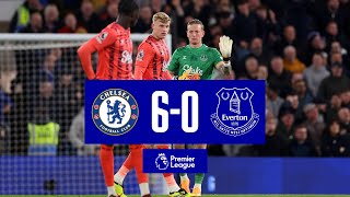 PREMIER LEAGUE HIGHLIGHTS CHELSEA 60 EVERTON [upl. by Esiom]