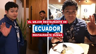 🇪🇨 Así es el MEJOR RESTAURANTE de Ecuador  NUEMA en Quito [upl. by Jeri]