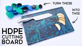 Cutting Board made from Recycled HDPE Plastic [upl. by Ymme]