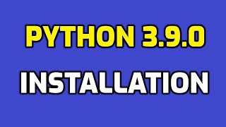 How to Install Python 39 on Windows 10 [upl. by Amble689]