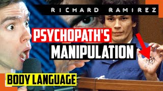 Watch How Richard Ramirez Night Stalker Uses PSYCHOPATHIC Body Language amp Manipulation [upl. by Zuckerman744]