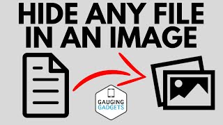 Hide Any File in an Image  Steganography Tutorial [upl. by Hanas117]