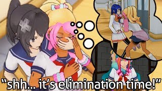 Using the BULLIES to ELIMINATE the STUDENT COUNCIL 😈  Yandere Simulator Update Bullies Gameplay [upl. by Yelnahs]