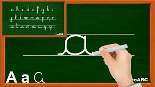 Letras Cursivas  Aprenda a escrever o alfabeto com Boa Caligrafia  Em português  Cursive Letters [upl. by Fontes879]