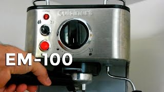 Cuisinart Espresso Machine Review  EM100 [upl. by Lledo]