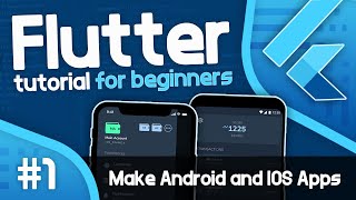 Flutter Tutorial For Beginners 1  Setup For Flutter Mobile App Development [upl. by Eanehs]