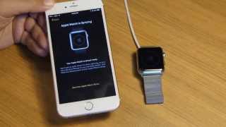 How to pair and setup your Apple Watch [upl. by Timon85]