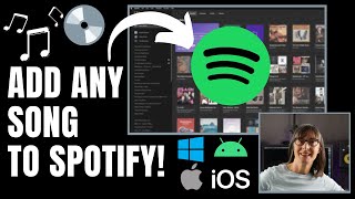 How To Add Your Own Music Tracks to Spotify  MacPCAndroidiOS [upl. by Corsetti]