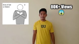 OFFICIAL HAND SIGNALS FOR VOLLEYBALL [upl. by Nitsid]