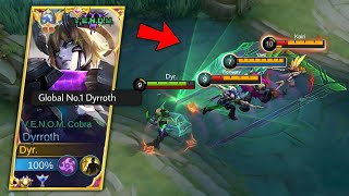 WTF DAMAGE NEW BEST 1 HIT BUILD DYRROTH 2023 [upl. by Notlrahc]