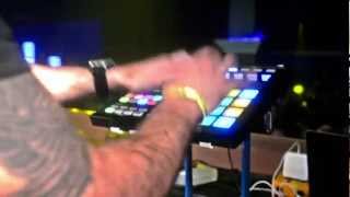 quotIncrediblequot pad drumming live on Maschine  Foundation Seattle [upl. by Attemaj]