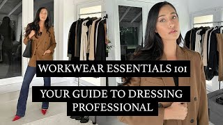 HOW TO DRESS PROFESSIONAL amp SMART CASUAL 101 [upl. by Ainegul]