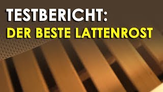 Lattenrost Test  Welcher ist der beste Lattenrost [upl. by Christophe]