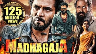 MADHAGAJA 2022 New Released Full Hindi Dubbed South Movie  Srii Murali Jagapathi Babu Ashika R [upl. by Trinity]