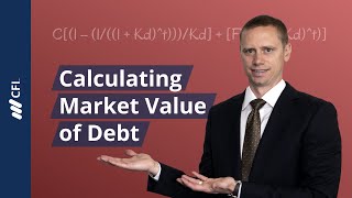 Calculating Market Value of Debt [upl. by Lorrayne]