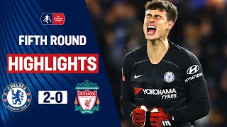 Barkley amp Willian Knock Out Liverpool as Kepa Stars  Chelsea 20 Liverpool  Emirates FA Cup 1920 [upl. by Curt]