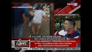 QRT Panayam kay Kap Salvador Violago Brgy Camalig Meycauayan Bulacan [upl. by Eenat]