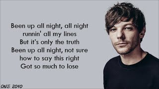 Louis Tomlinson  Defenceless lyrics [upl. by Elleynod]